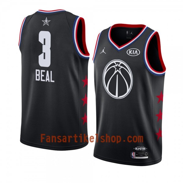 Washington Wizards Trikot Bradley Beal 3 2019 All-Star Jordan Brand Schwarz Swingman - Herren Washington Wizards Trikot Bradley Beal 3 2019 All-Star Jordan Brand Schwarz Swingman - Herren